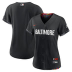 Baltimore Orioles Nike Women's 2023 City Connect Replica Jersey - Black