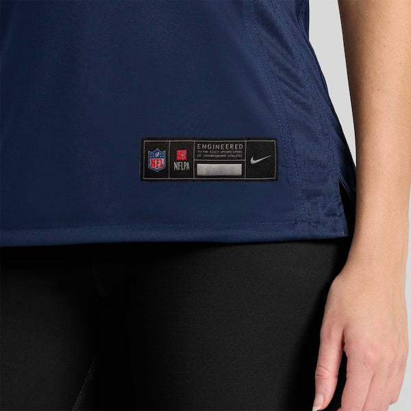 Miles Battle New England Patriots Nike Women's  Game Jersey -  Navy