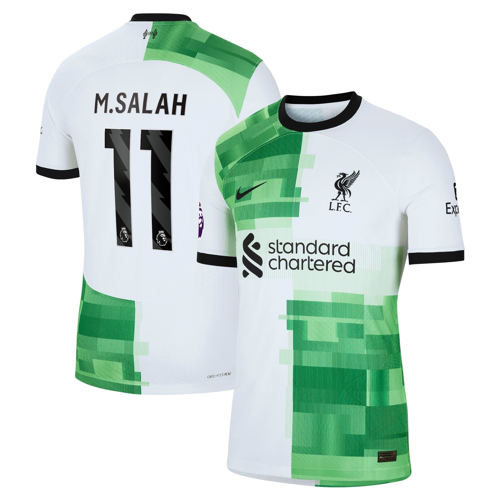 Mohamed Salah Liverpool Nike 2023/24 Home Authentic Player Jersey - Red/White