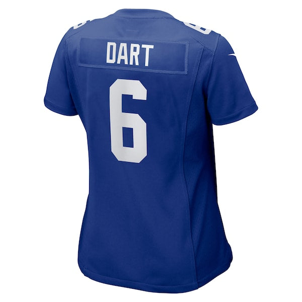 Jaxson Dart New York Giants Nike Women's Team  Game Jersey -  Royal
