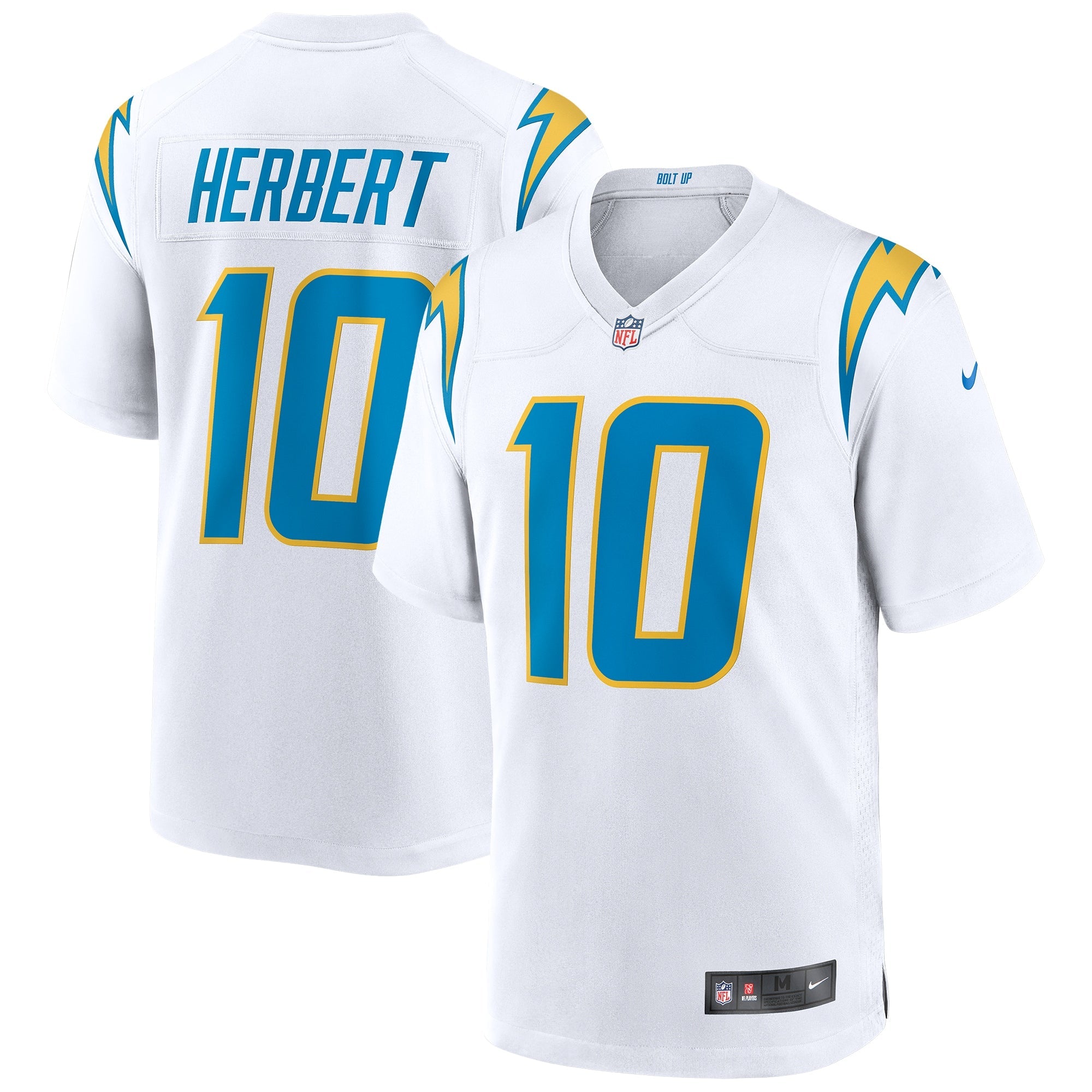 Justin Herbert Los Angeles Chargers Nike Alternate Game Jersey - Navy/Royal/White