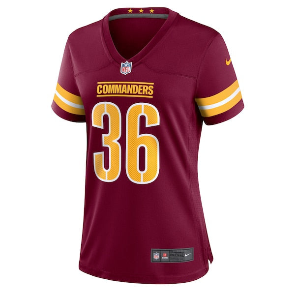 Danny Johnson Washington Commanders Nike Women's  Game Jersey -  Burgundy