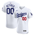 Los Angeles Dodgers Nike Home Elite Pick-A-Player Retired Roster Jersey - White