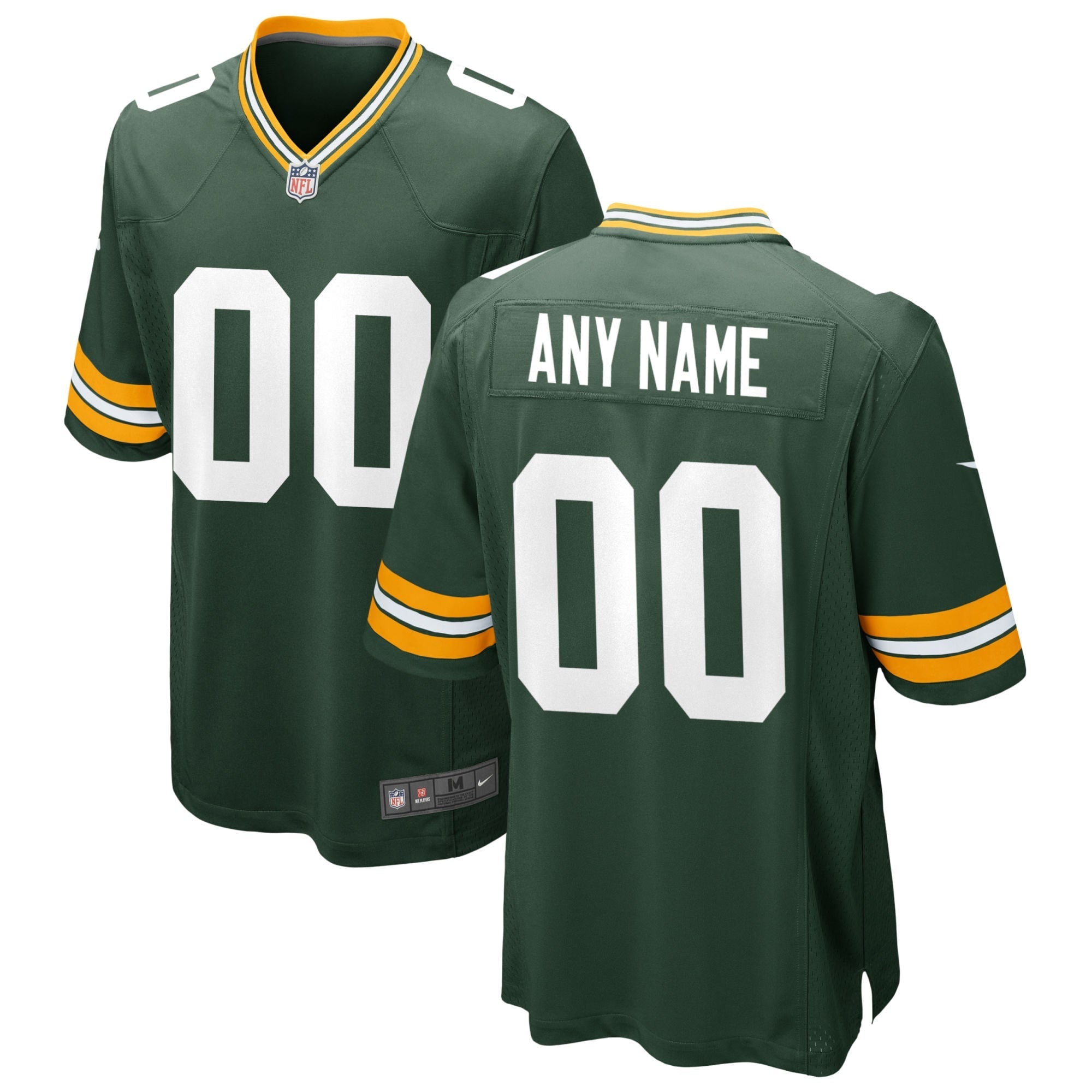 Green Bay Packers Nike The 1923 Classic Game Custom Jersey - Navy/White/Green