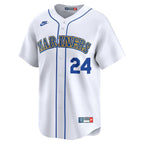 Ken Griffey Jr. Seattle Mariners Nike Throwback Cooperstown Limited Jersey - White