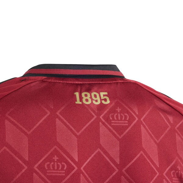 Belgium National Team adidas Youth 2024 Home Replica Jersey - Burgundy