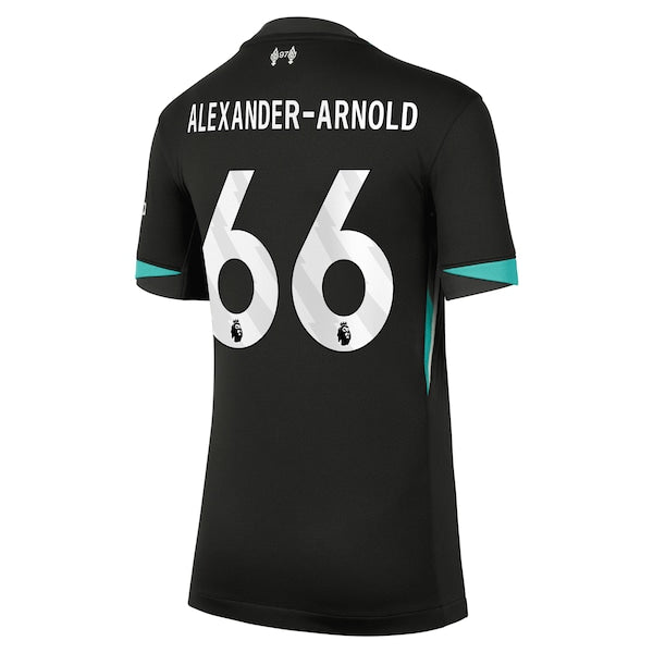 Trent Alexander-Arnold Liverpool Nike Youth 2024/25 Away Replica Jersey - Forest Green