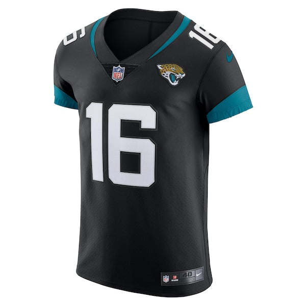 Trevor Lawrence Jacksonville Jaguars Nike Vapor Elite Jersey - Black/Teal