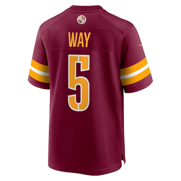Tress Way Washington Commanders Nike  Game Jersey -  Burgundy