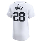Javier Baez Detroit Tigers Nike Home Elite Player Jersey - White