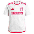 St. Louis City SC adidas Youth 2024 The Confluence Kit Replica Custom Jersey - White
