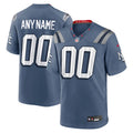 New England Patriots Nike 2025 RIVALRIES Collection Custom Limited Jersey - Storm Blue