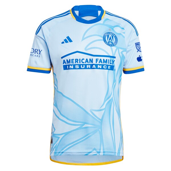 Emmanuel Latte Lath Atlanta United FC adidas 2024 The Resurgens Kit Authentic Player Jersey - Light Blue