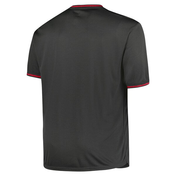 Atlanta Braves Profile Big & Tall Pop Fashion Jersey - Charcoal