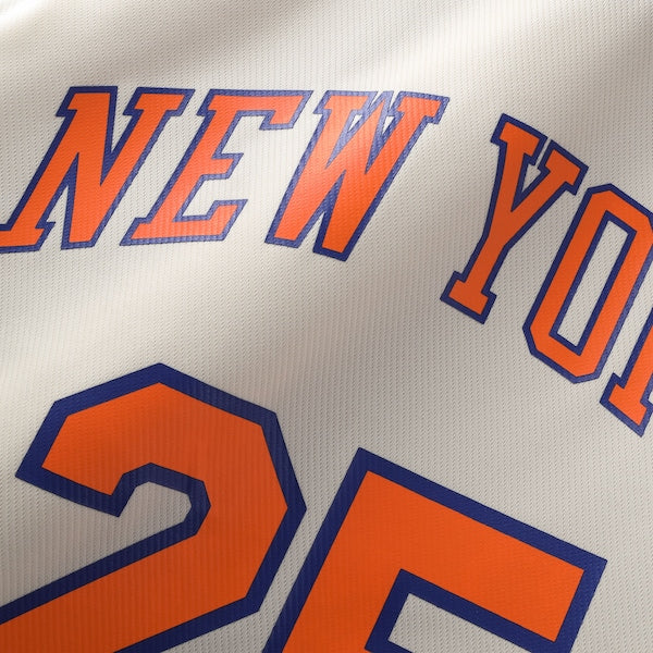 Jalen Brunson New York Knicks  Youth 2025/26 City Edition Fast Break Jersey - Cream