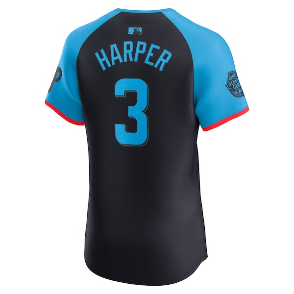 Bryce Harper National League Nike 2024 MLB All-Star Game Elite Player Jersey - Navy