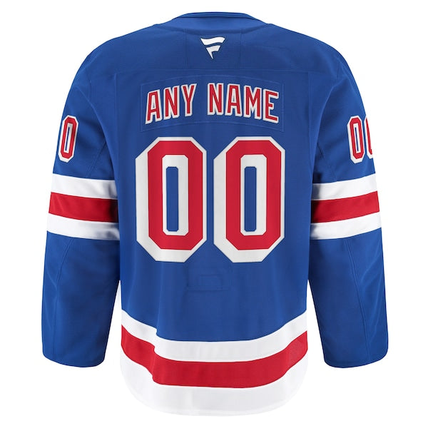 New York Rangers  Home Authentic Pro Custom Jersey - Royal