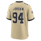 Cameron Jordan New Orleans Saints Nike Gameday Golds Alternate Game Player Jersey - Gold/Black