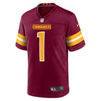 Jayden Daniels Washington Commanders Nike 2024 NFL Draft First Round Pick Player Game Jersey - Burgundy