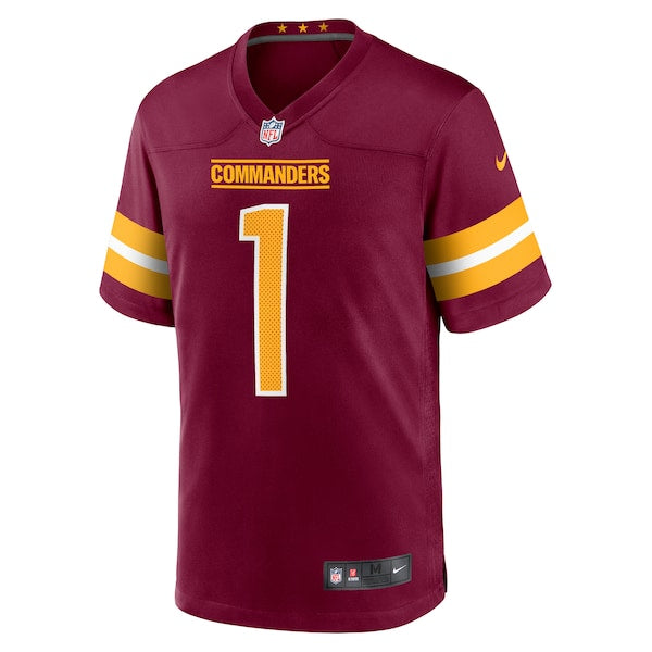 Jayden Daniels Washington Commanders Nike 2024 NFL Draft First Round Pick Player Game Jersey - Burgundy