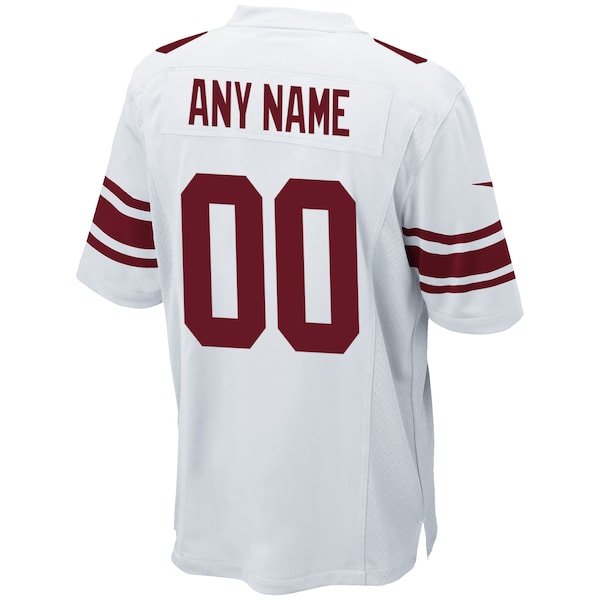 New York Giants Nike Custom Game Jersey - White