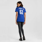John Michael Schmitz Jr. New York Giants Nike Women's  Game Jersey -  Royal