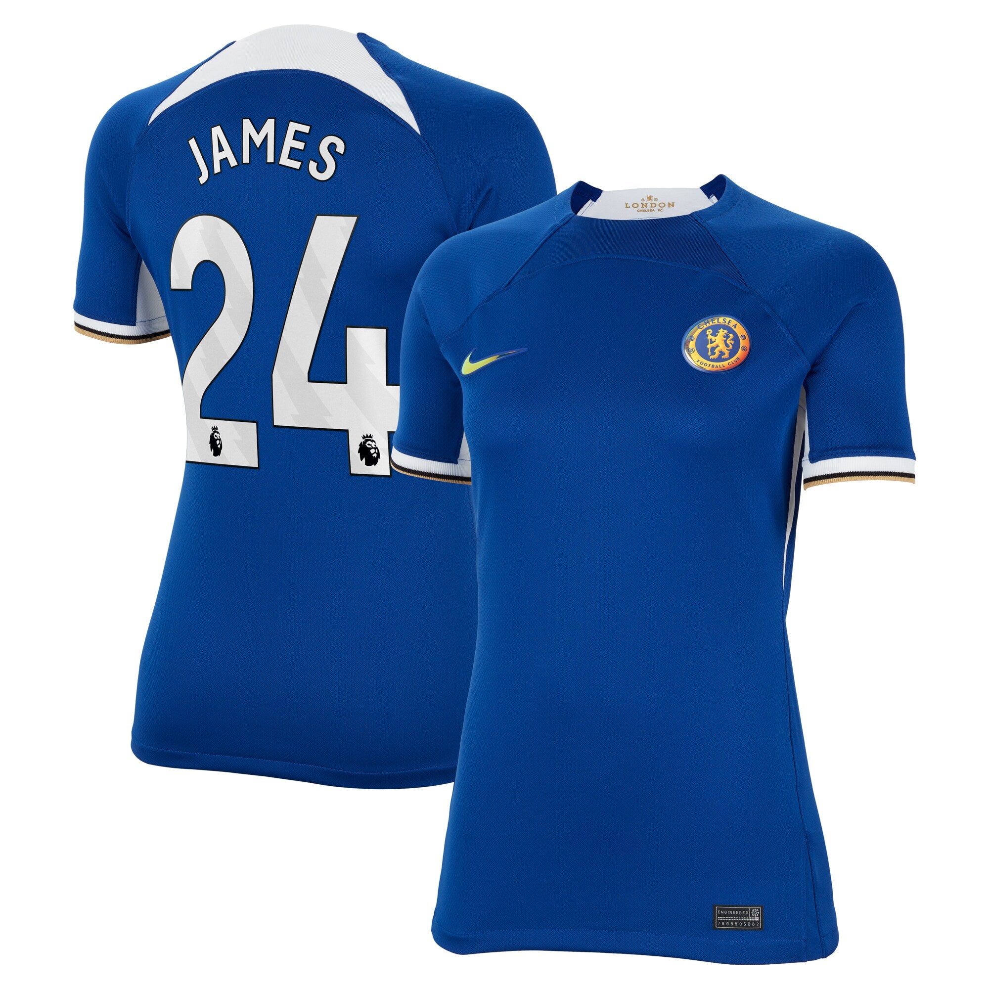 Reece James Chelsea Nike Women's 2023/24 Away Stadium Replica Player Jersey - Navy/Blue