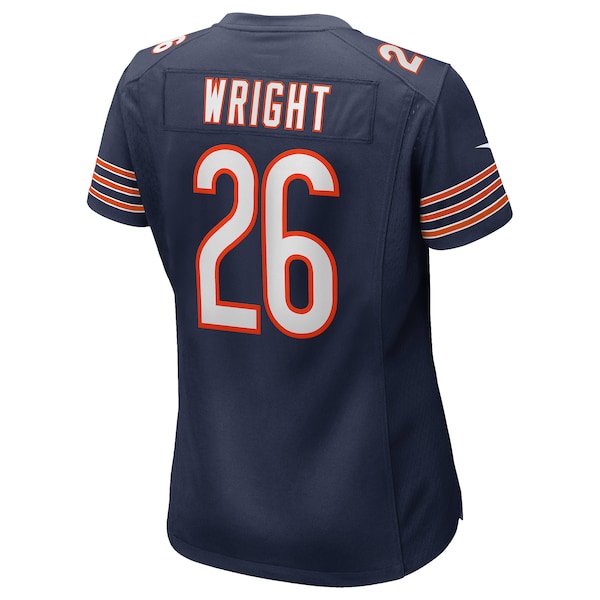 Nahshon Wright Chicago Bears Nike Women's Team Game Jersey -  Navy