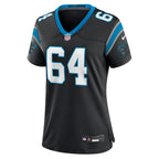 Justin McCray Carolina Panthers Nike Women's Team Game Jersey - Black/Blue