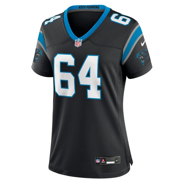 Justin McCray Carolina Panthers Nike Women's Team Game Jersey - Black/Blue