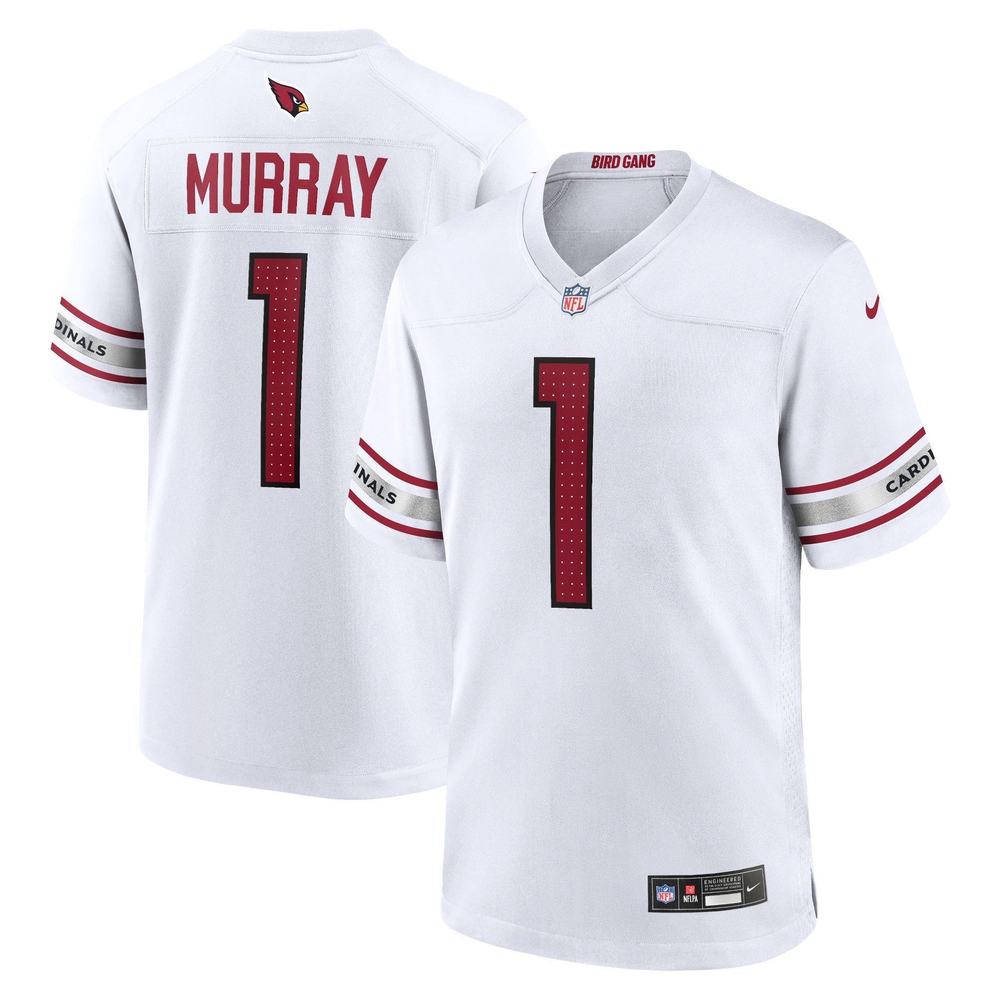 Kyler Murray Arizona Cardinals Nike Game Player Jersey - Cardinal/White