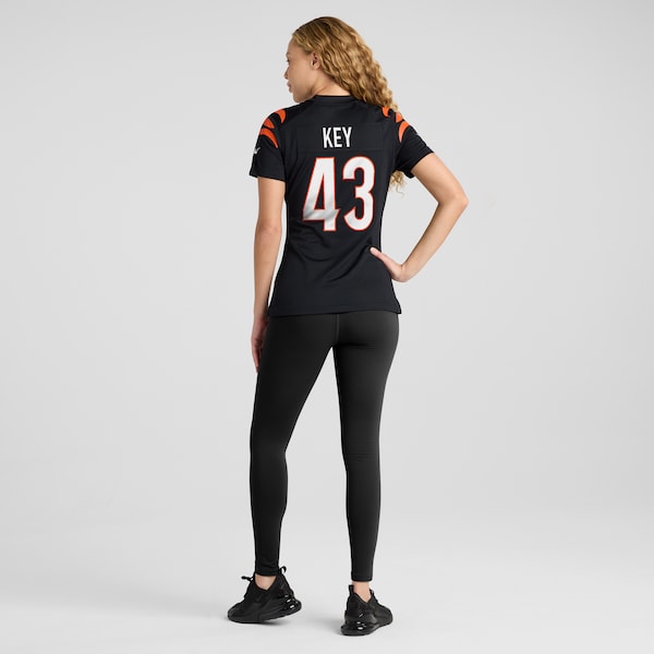 Jaylen Key Cincinnati Bengals Nike Women's Team Game Jersey -  Black
