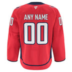 Washington Capitals  Home Authentic Pro Custom Jersey - Red