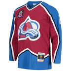 Peter Forsberg Colorado Avalanche  1995/96 Blue Line Player Jersey - Burgundy