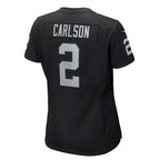 Daniel Carlson Las Vegas Raiders Nike Women's  Game Jersey -  Black