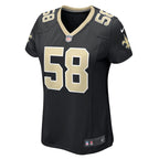 Eric Wilson New Orleans Saints Nike Women's Game Player Jersey - Black