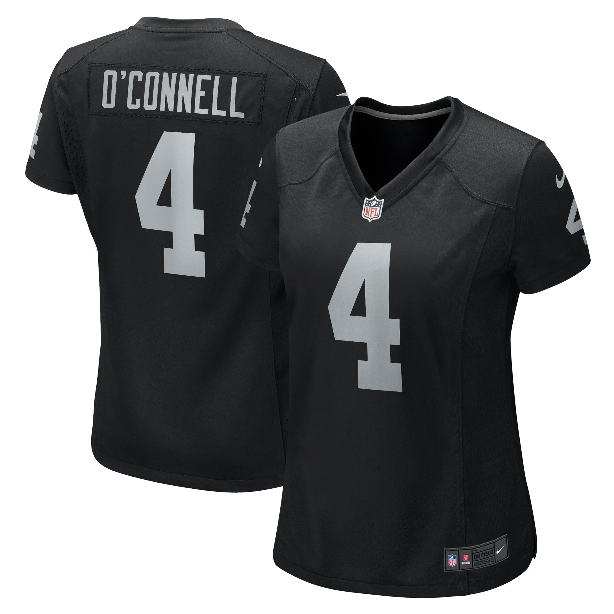 Aidan O'Connell Las Vegas Raiders Nike Women's  Game Jersey -  White/Black
