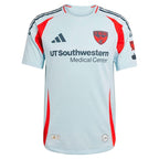 Logan Farrington FC Dallas adidas 2025 The Inferno Kit Authentic Player Jersey - Light Blue