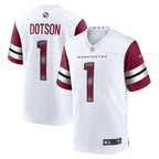 Jahan Dotson Washington Commanders Nike Game Player Jersey - White
