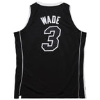 Dwyane Wade Miami Heat  2011/12 Hardwood Classics Authentic Jersey - Black