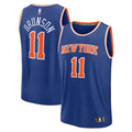 Jalen Brunson New York Knicks  Youth Fast Break Replica Player Jersey - Icon Edition - Blue