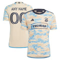 Philadelphia Union adidas 2024 For Philly Replica Custom Jersey - Tan