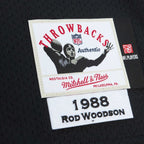Rod Woodson Pittsburgh Steelers 1988 Authentic Throwback Retired Player Jersey - Black