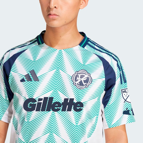New England Revolution adidas 2025 Eastern White Pine x Flag of New England Authentic Jersey - White