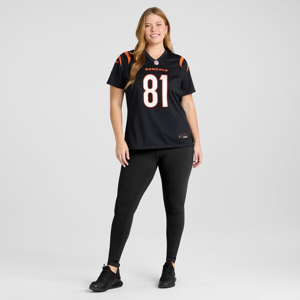 Jermaine Burton Cincinnati Bengals Nike Women's  Game Jersey -  Black