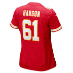 C.J. Hanson Kansas City Chiefs Nike Women's  Game Jersey -  Red
