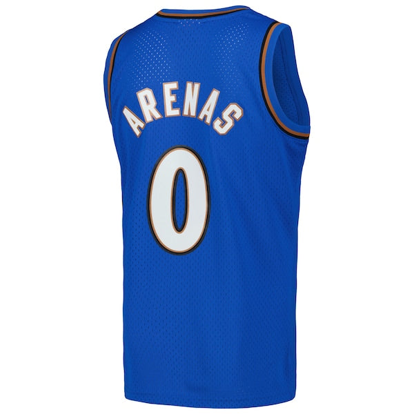 Gilbert Arenas Washington Wizards  2004/05 Hardwood Classics Swingman Jersey - Blue