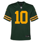 Jordan Love Green Bay Packers Nike Youth Alternate Game Jersey - Green