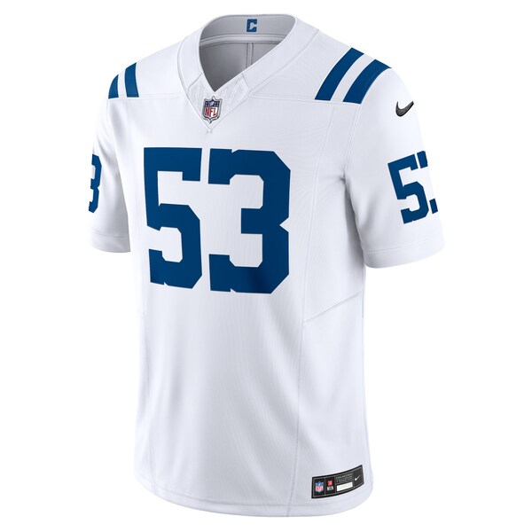 Shaquille Leonard Indianapolis Colts Nike Vapor F.U.S.E. Limited Jersey - White/Blue/Royal