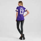 Daniel Jones Minnesota Vikings Nike Women's Team Game Jersey -  Purple